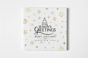 Season's Greetings Typography