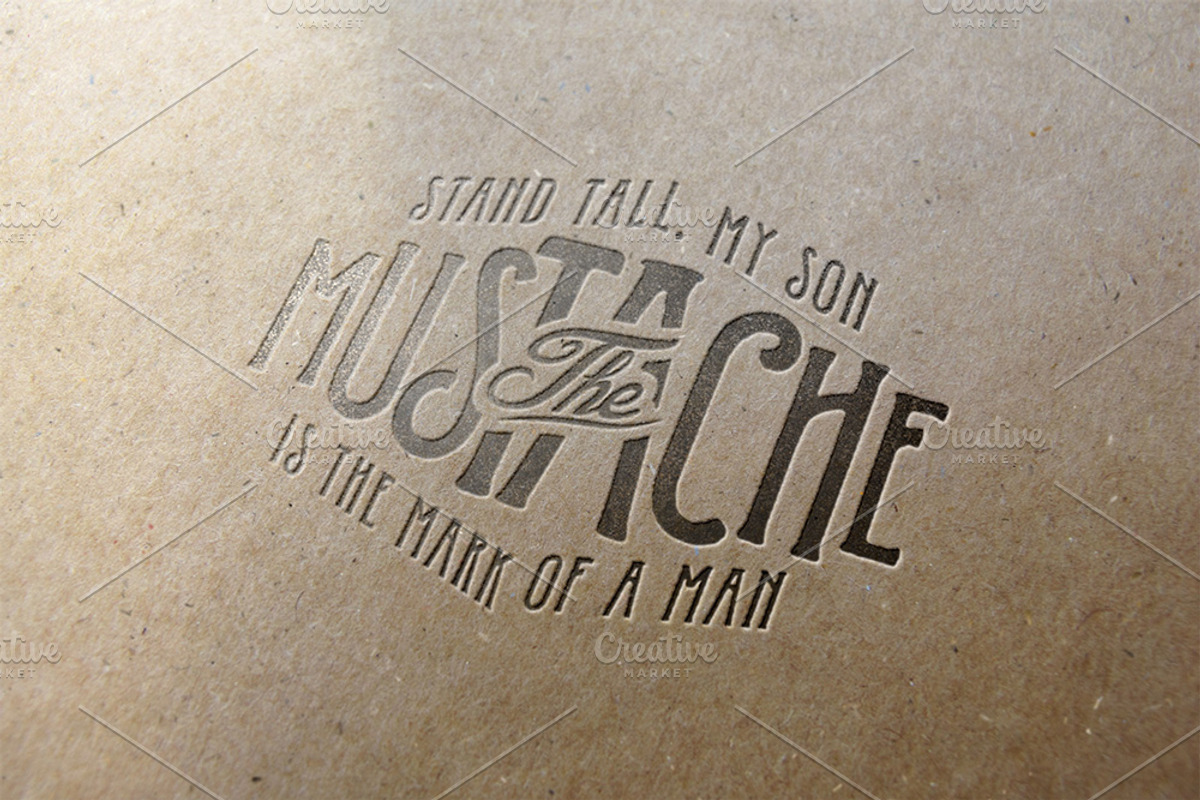 Movember design elements, an Illustration by 1baranov (Photo 3 of 3)