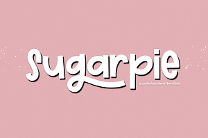 Sugarpie Cute & Chunky Font