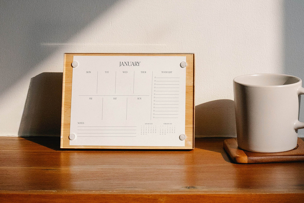 Minimalist Printable Weekly Planner, a Templates & Theme by StudioSage (Photo 5 of 6)