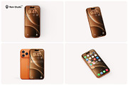 Modern iPhone 17 Pro Screen Mockup, an iPhone Mockup by RamStudio2 (Thumbnail 11 of 15)