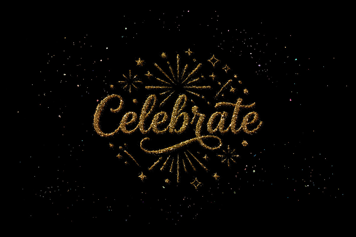 Realistic Glitter Text & Logo Effect, a Layer Style Add-On by Wildfield Studio (Photo 2 of 9)