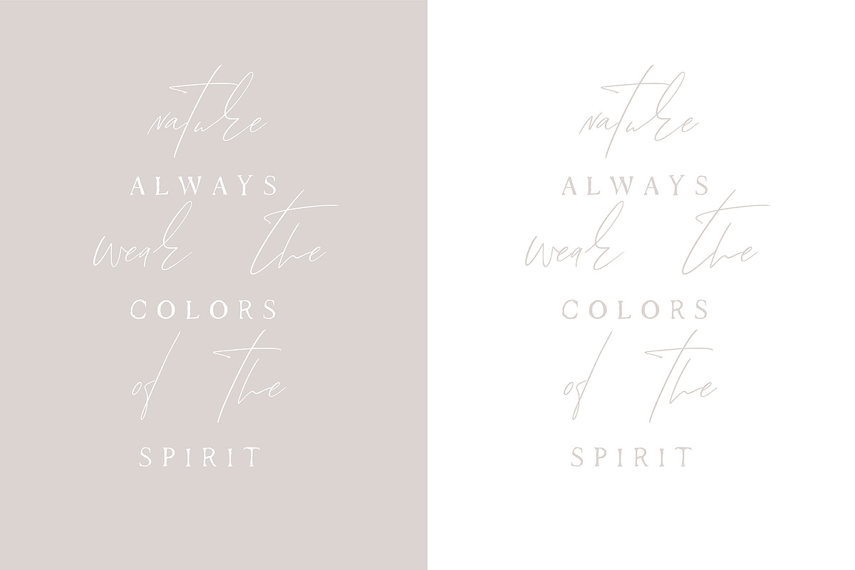 Juliet Kind Font DUO preview 2