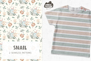 Snail, a Pattern Graphic by AnnieArt (Thumbnail 1 of 4)