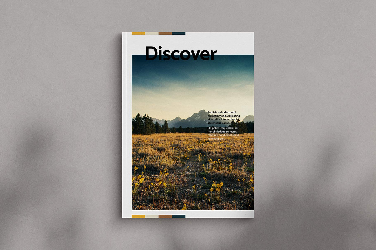 Magazine template bilingual layout, a Magazine Template by Alexandra Piros Design (Photo 5 of 14)