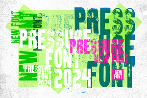 PRESSURE FONT