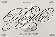 Mozilla Script, a Script Font by Has_rizal (Thumbnail 16 of 16)