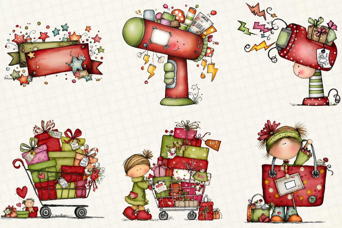 Black Friday Clipart, an Illustration by DreamCafeArt (Photo 4 of 8)