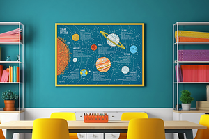 Printable Poster Of The Solar System