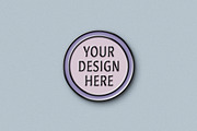 Enamel Badge Mockup, a Product Mockup by Design Squad (Thumbnail 5 of 5)