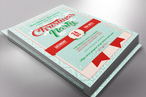 Christmas Party Flyer Word V1