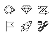 350 Project Management Icons, an Outline Icon by adenpinkstore (Thumbnail 12 of 14)