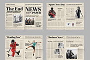 Newspaper Design, a Magazine Template by ContestDesign (Thumbnail 2 of 3)