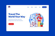 Travel Illustrations Bundle, a Transportation Illustration by Brickclay (Thumbnail 8 of 16)