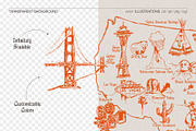 United States Hand-Drawn Map, an Empty State Illustration by TheMountBirdStudio (Thumbnail 2 of 9)