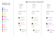 Email signature with HtML Included, a Templates & Theme by pixel_arc (Thumbnail 2 of 3)