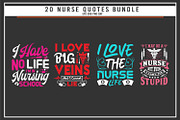 Nursing typographic quotes bundle, a Graphic by Uniquesvg99 (Thumbnail 4 of 7)