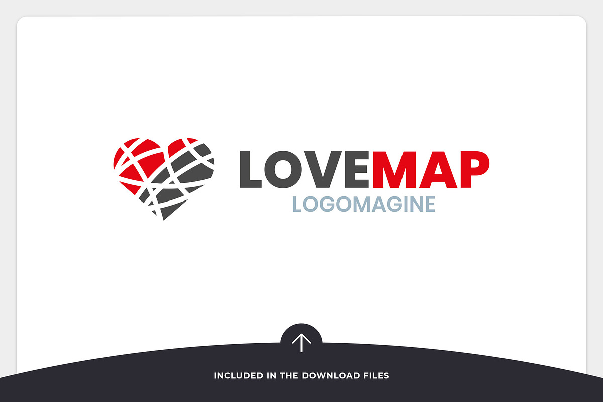 Love Map Logo Template, a Branding & Logo Template by LOGOMAGINE (Photo 11 of 16)