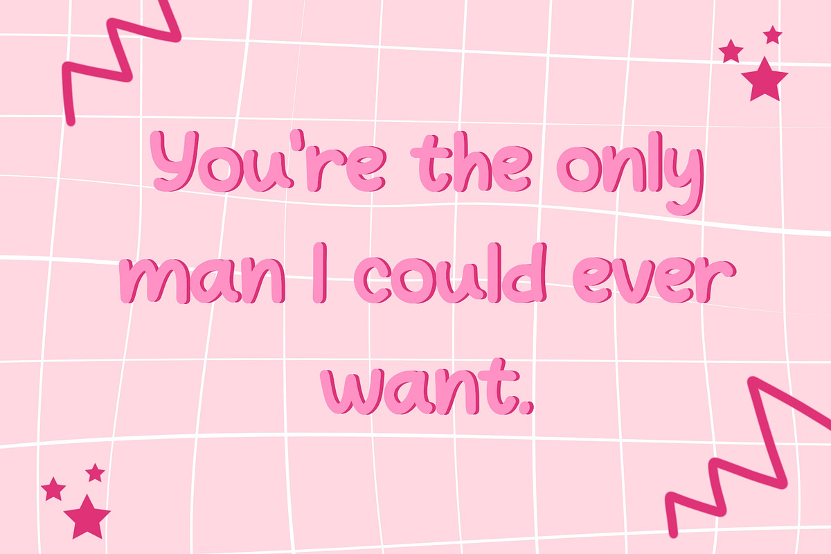 Cute Font, a Handwritten Font by MyFontsShop (Photo 2 of 5)