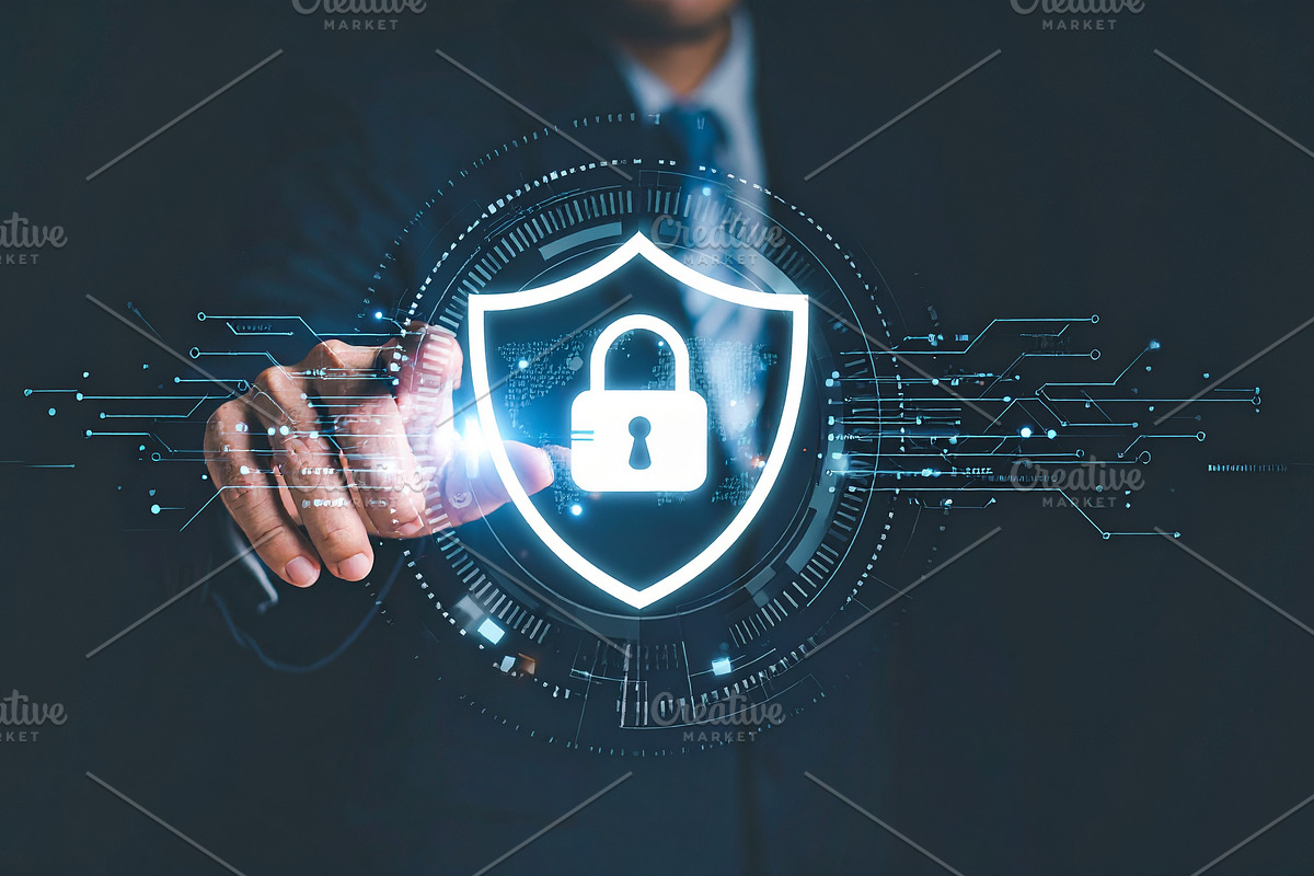 Data Protection Cyber Security, a Technology Photo by Design_Planet (Photo 1 of 2)