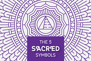 Set of Sacred Symbols and Patterns