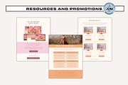 Ebook - Pink Boho, a Social Media Template by Freedom Business Shop (Thumbnail 3 of 11)
