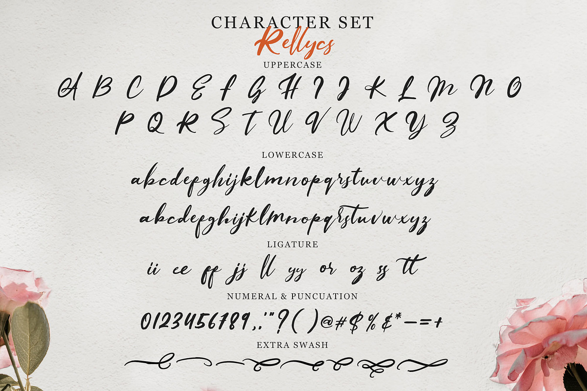 Rellycs OpenType SVG, a Script Font by Typenations (Photo 10 of 10)