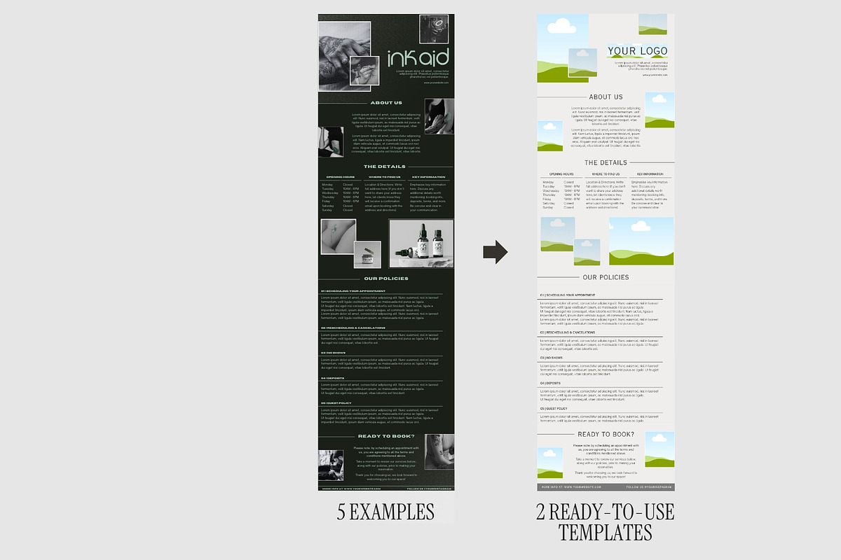 Acuity Profile Template preview 4