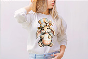 Quirky Easter Bunny Clipart, an Illustration by SVGArt (Thumbnail 4 of 7)