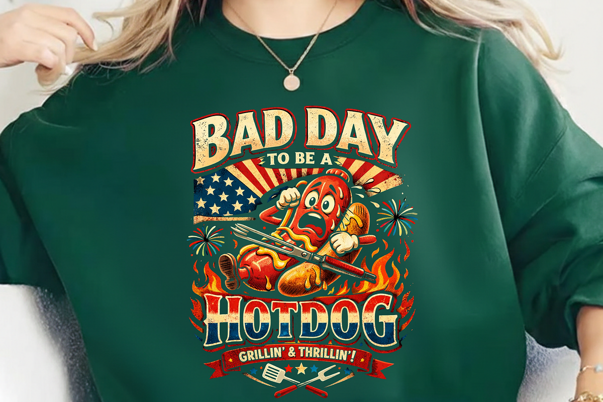 Bad Day to Be a Hotdog PNG, a Graphic by Vector Portal (Photo 3 of 6)