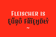 Fleischer Display, a Script Font by LM Type (Thumbnail 3 of 8)