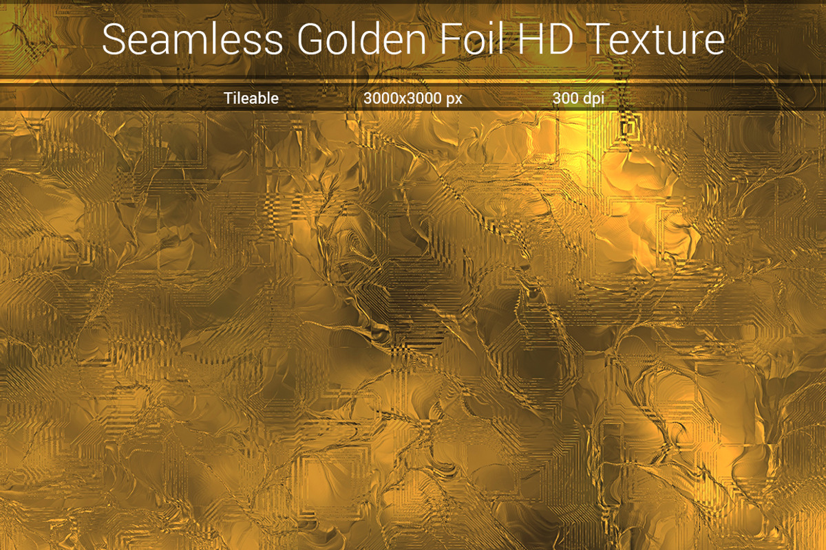 Golden Foil Seamless HD Texture, a Texture Graphic by Marabu Textures Store