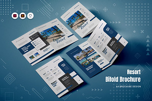 Resort Bifold Brochure, a Brochure Template by Fannan Studio