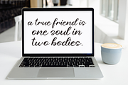 Qiyu Lust of Perfection, a Script Font by Forberas Club (Thumbnail 6 of 7)