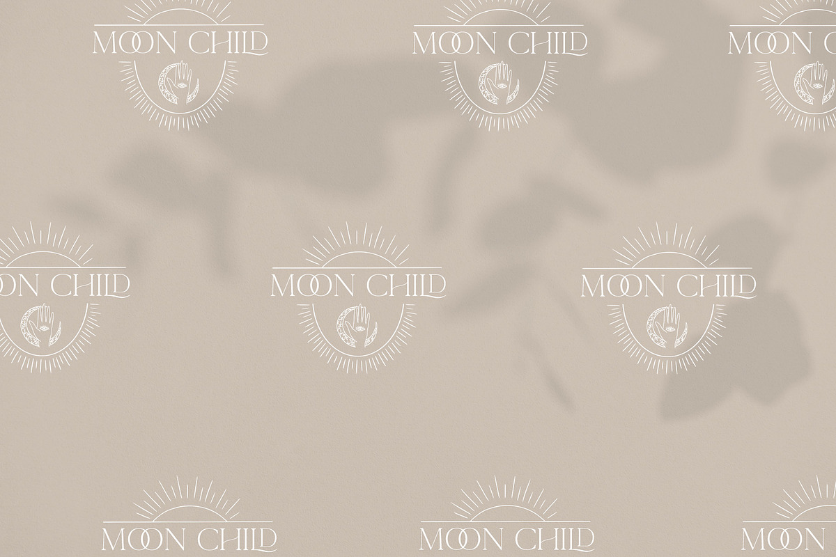 Abstract logo elements & frames, a Branding & Logo Template by Michèle Kae (Photo 2 of 10)