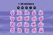 Cute Ice Cream Heat Melts, a Food Illustration by Palau (Thumbnail 12 of 12)