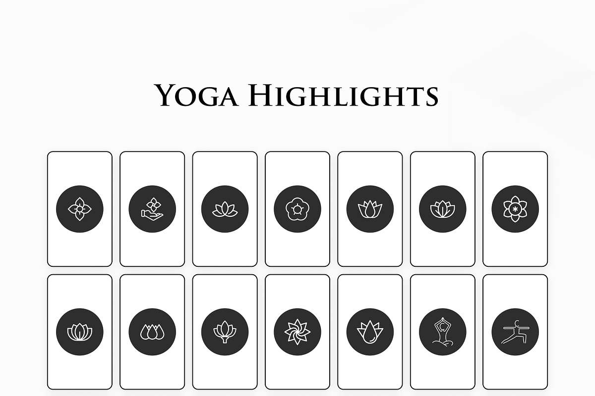 Yoga Templates Instagram in Canva, a Social Media Template by VeliusCreativeStudio (Photo 5 of 9)
