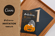 Halloween Invitation Party Template, an Invitation Template by Thursdaypaper (Thumbnail 3 of 4)