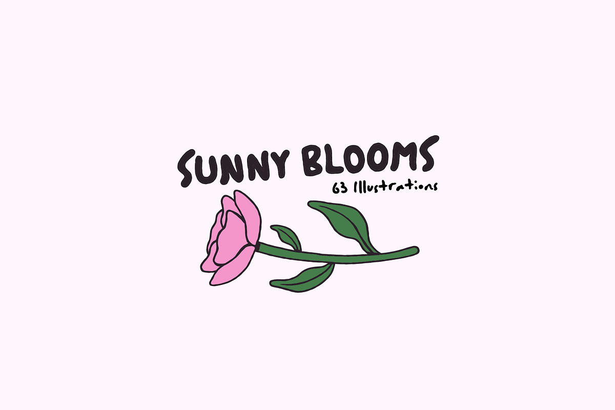 Sunny Blooms Illustration Set, an Object Illustration by The Isian (Photo 16 of 16)