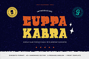 Cuppakabra Typeface + Bonus, a Slab Serif Font by Gumico Studio. (Thumbnail 1 of 11)