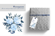 Snow Mice. Clipart set., a Decorative Illustration by Dinkoobraz (Thumbnail 3 of 12)