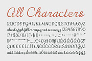 CS Gifted – Script Font, a Script Font by Craft Supply Co. (Thumbnail 8 of 8)