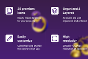 Profit- Business Icons 3D Set, a 3D by Laimmilka (Thumbnail 2 of 5)