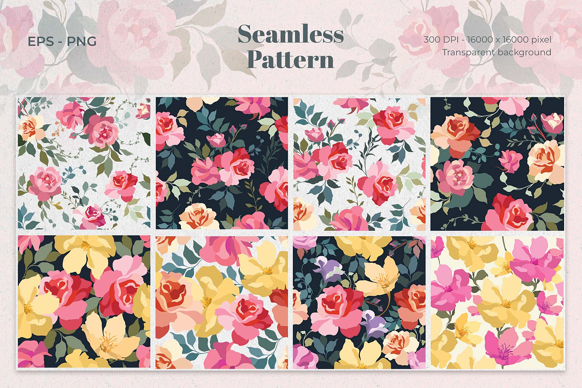 Modern Serenity Floral Edition, a Decorative Illustration by Papatongartist (Photo 4 of 11)
