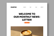 Email Newsletter Template, an UI Kit Template by MightyDesign (Thumbnail 2 of 8)