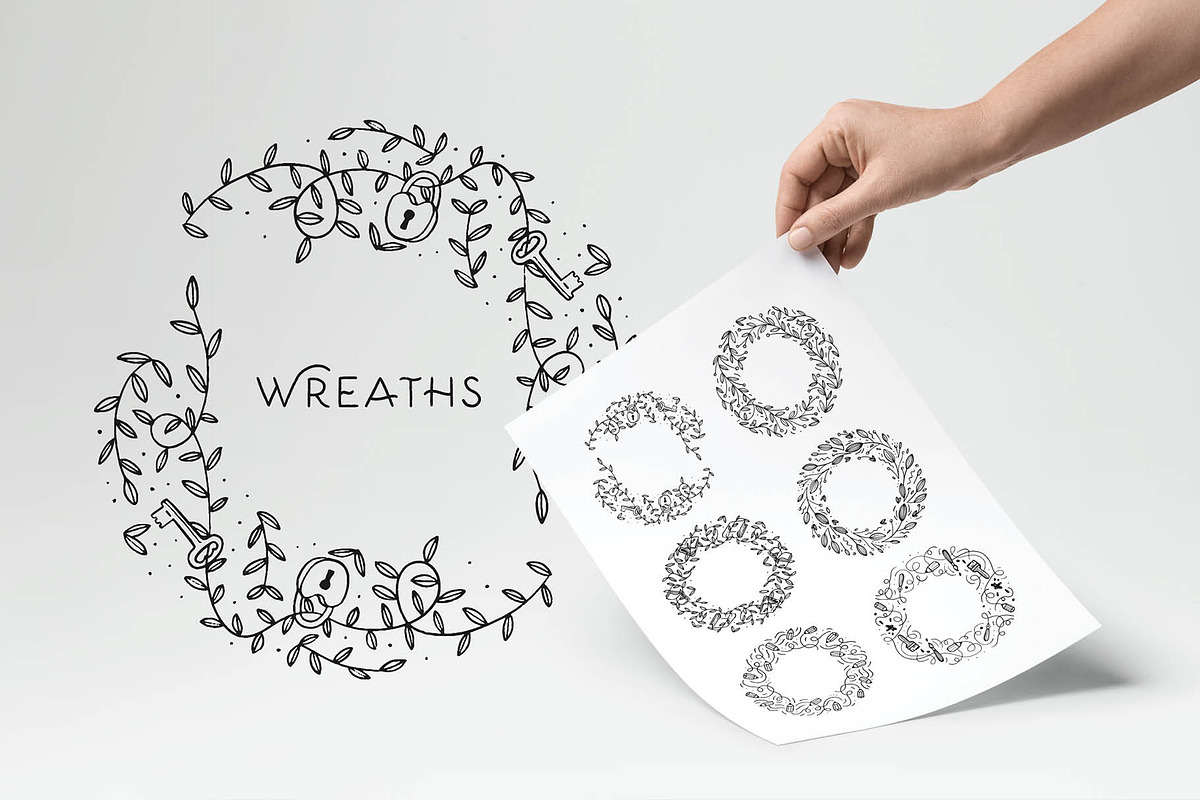 Nektarina Handwritten Font & Extras, a Font by Pencil Twist (Photo 10 of 12)