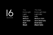 NOBEL UNO - Modern Font Family, a Sans Serif Font by Designova® (Thumbnail 12 of 12)