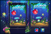 Fish world mach 3 for tablets, an Animal Illustration by Nearbirds (Thumbnail 2 of 9)
