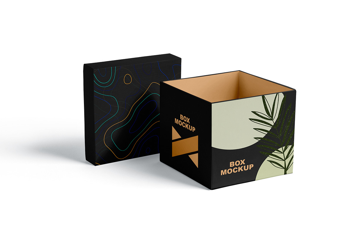 Box Packaging Mockup, a Product Mockup by Designbuys (Photo 11 of 14)