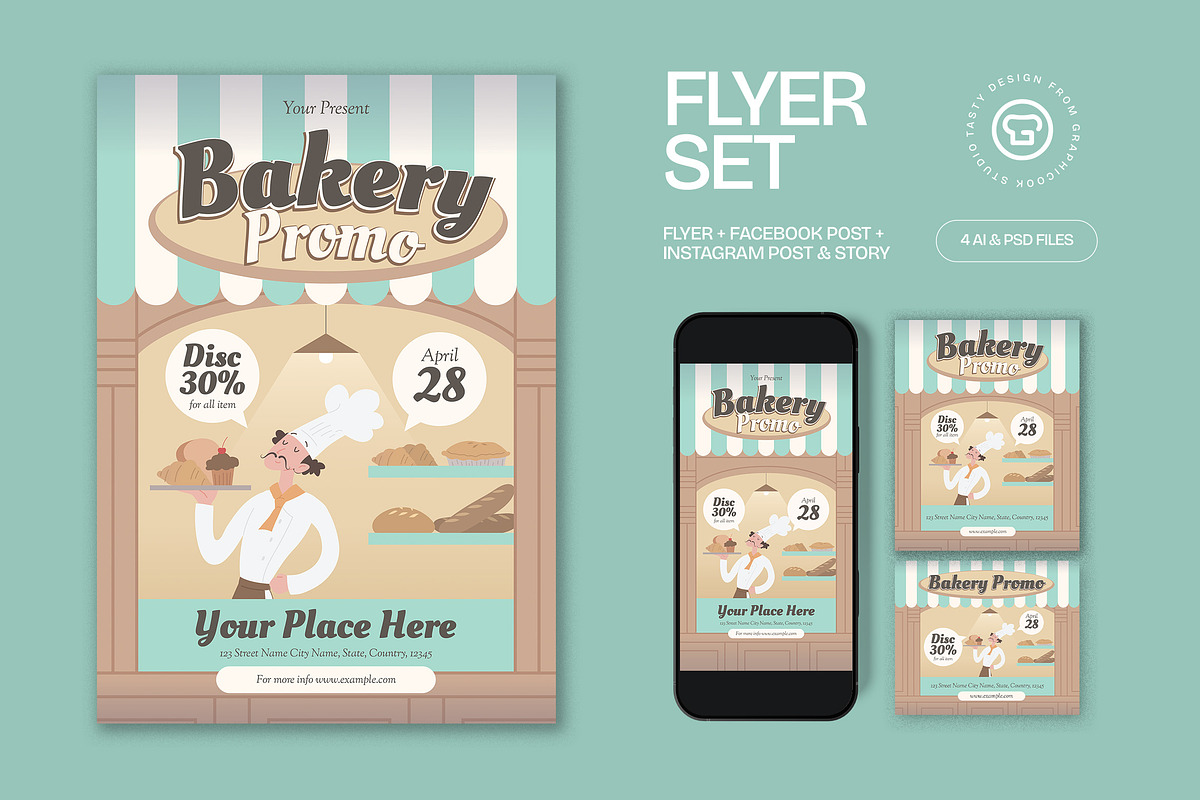 Bakery Promo Flyer
